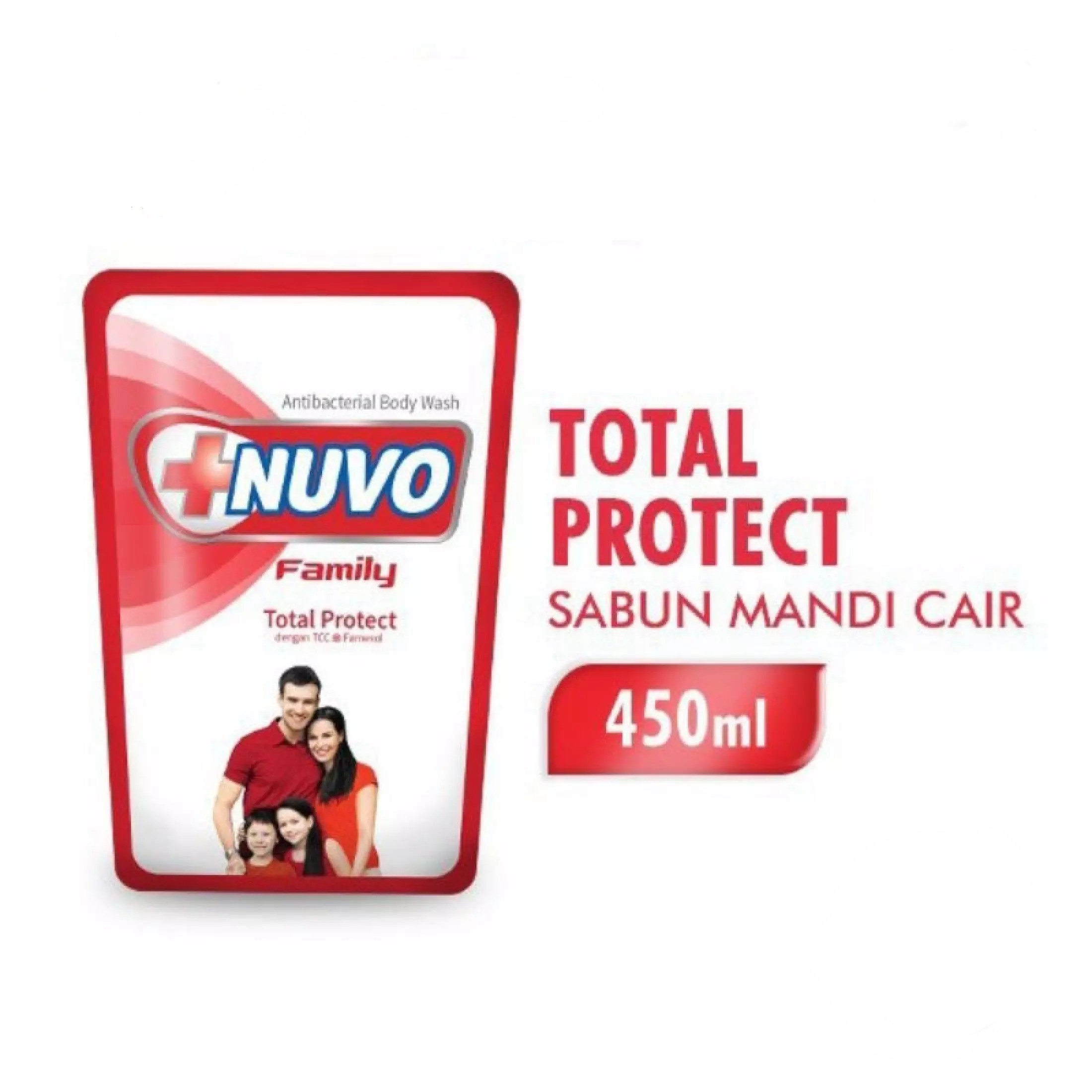 Nuvo Family Total Protect Sabun Cair 450ml