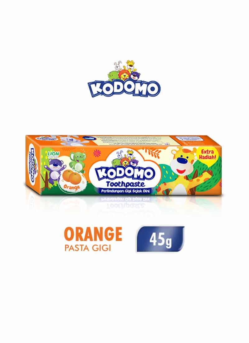 Kodomo Pasta Gigi Anak-Anak Orange 45g