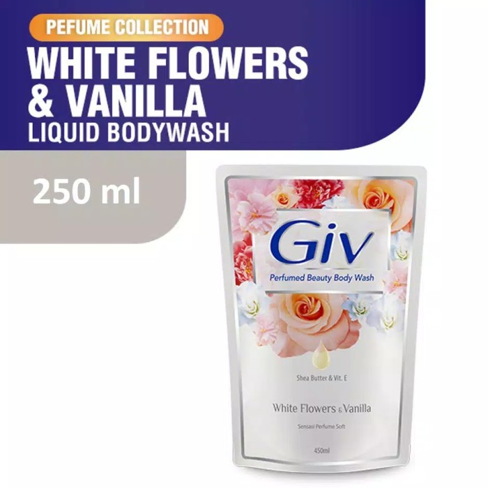 Giv White Flowers & Vanilla 450ml