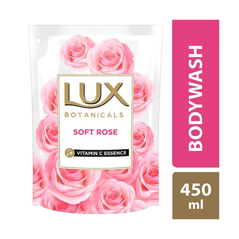 LUX Botanicals Soft Rose Bodywash 450 mL Kemasan Refill