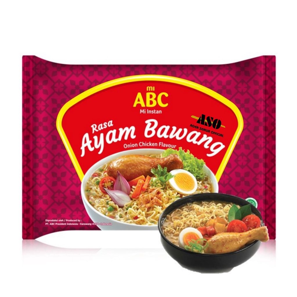 ABC Mie Ayam Bawang  65 gr 