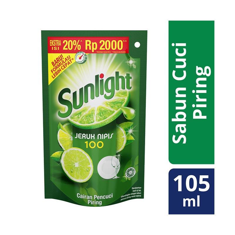 SUNLIGHT LIME NEW POUCH 105ML