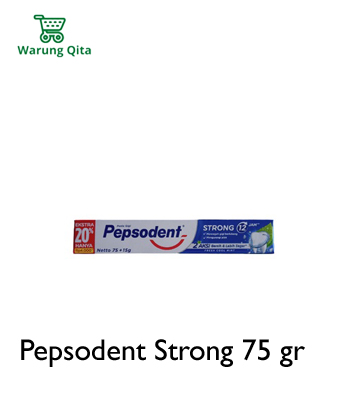 Pepsodent Strong 75 gr Bonus 15 gr
