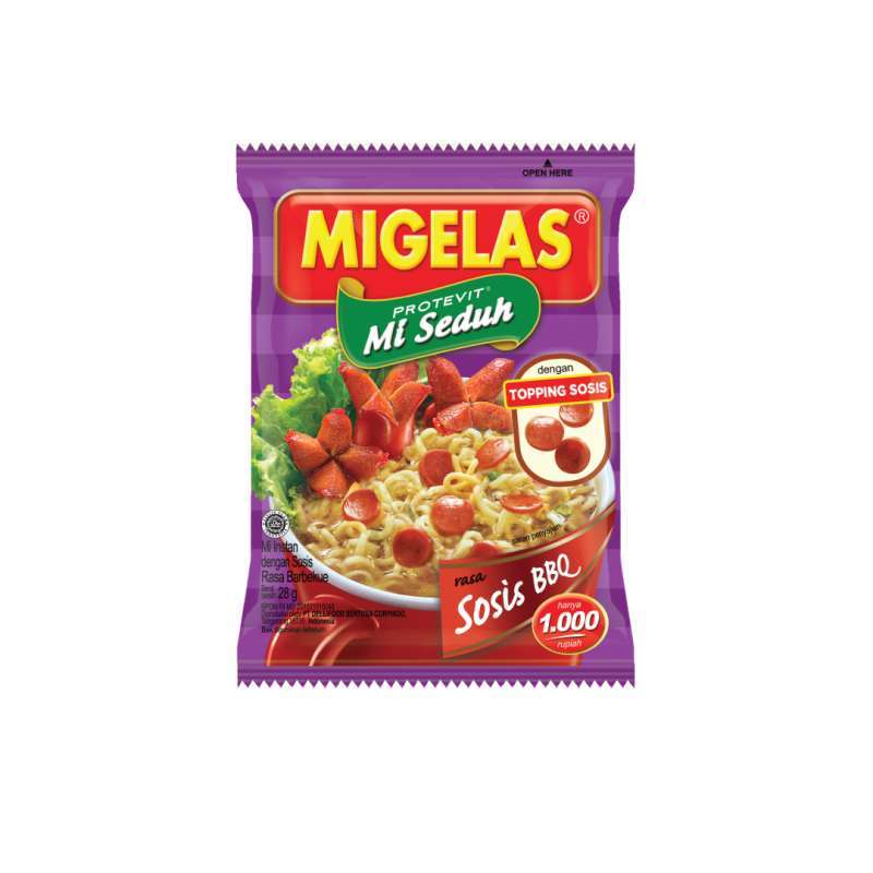 Migelas Sehat RCG Sosis BBQ 28 Gr