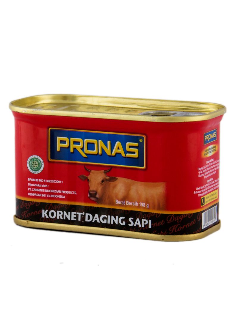 Pronas Kornet daging sapi 198g